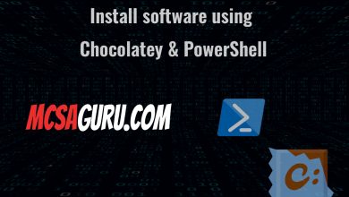 Install software using Chocolatey & PowerShell